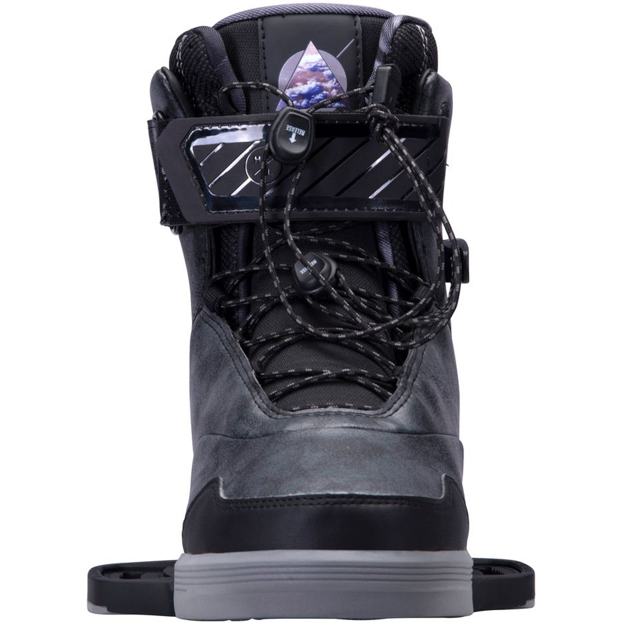 2023 Hyperlite Defacto Wakeboard Bindings H23BDE Black Boardsports